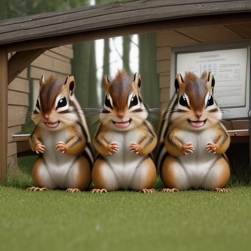 Millions of Chipmunks Fill the Screen