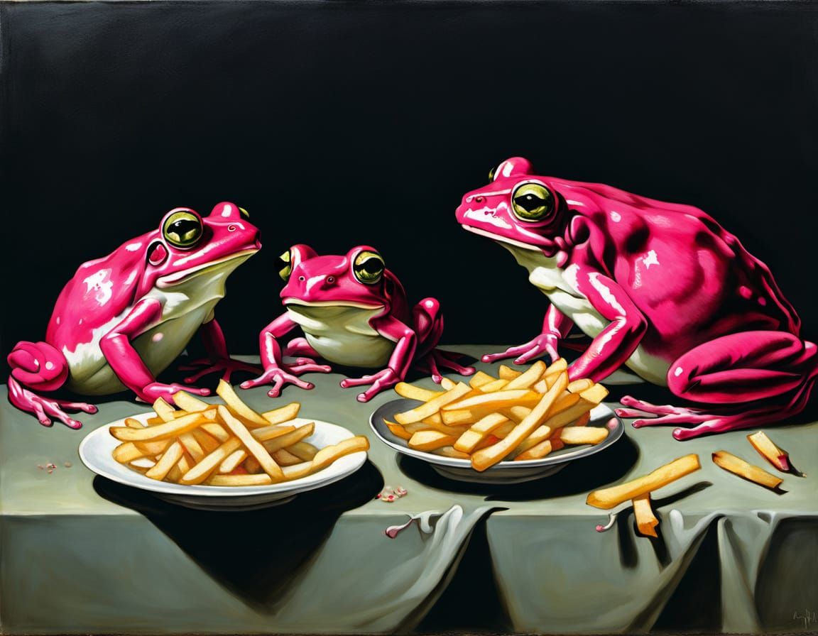 Fuchsia Frogs' Freaky French Fry Festival