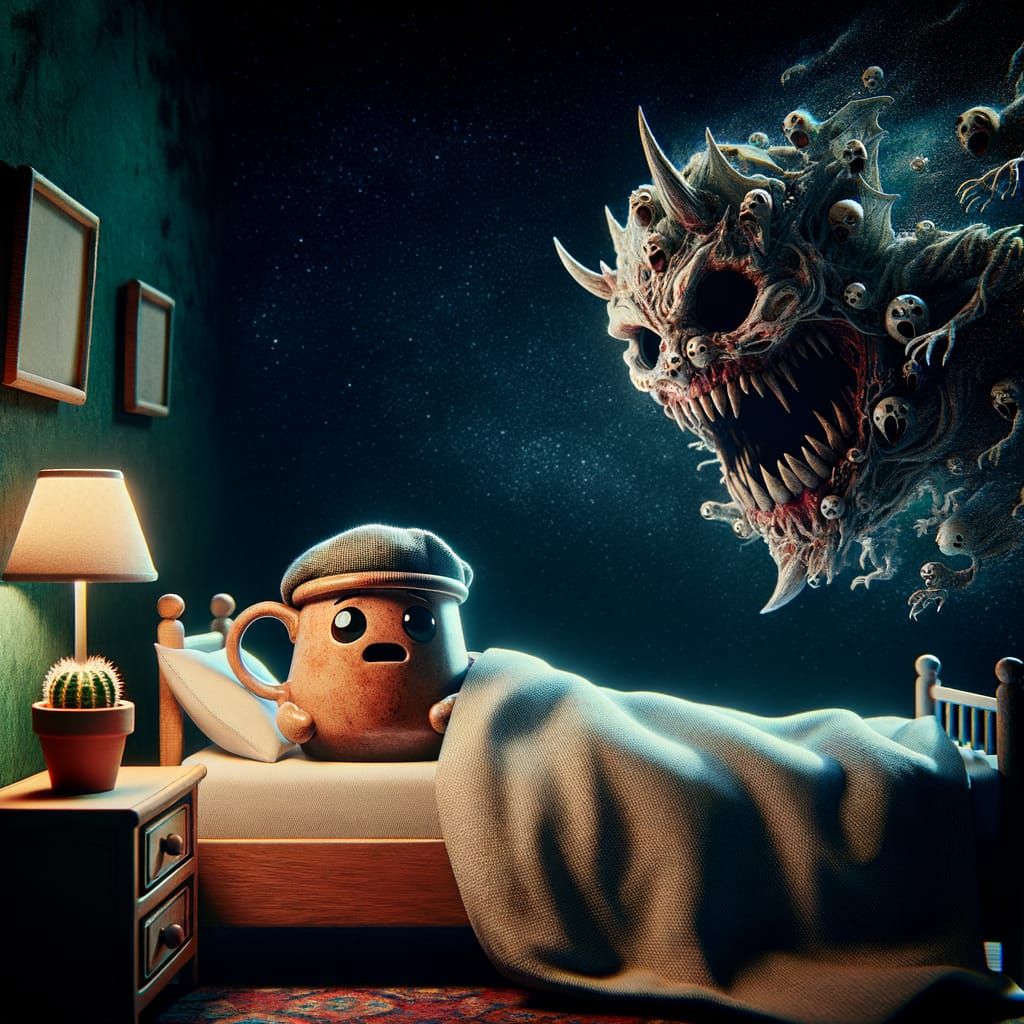 Haunted Teapot in Child's Bedchamber