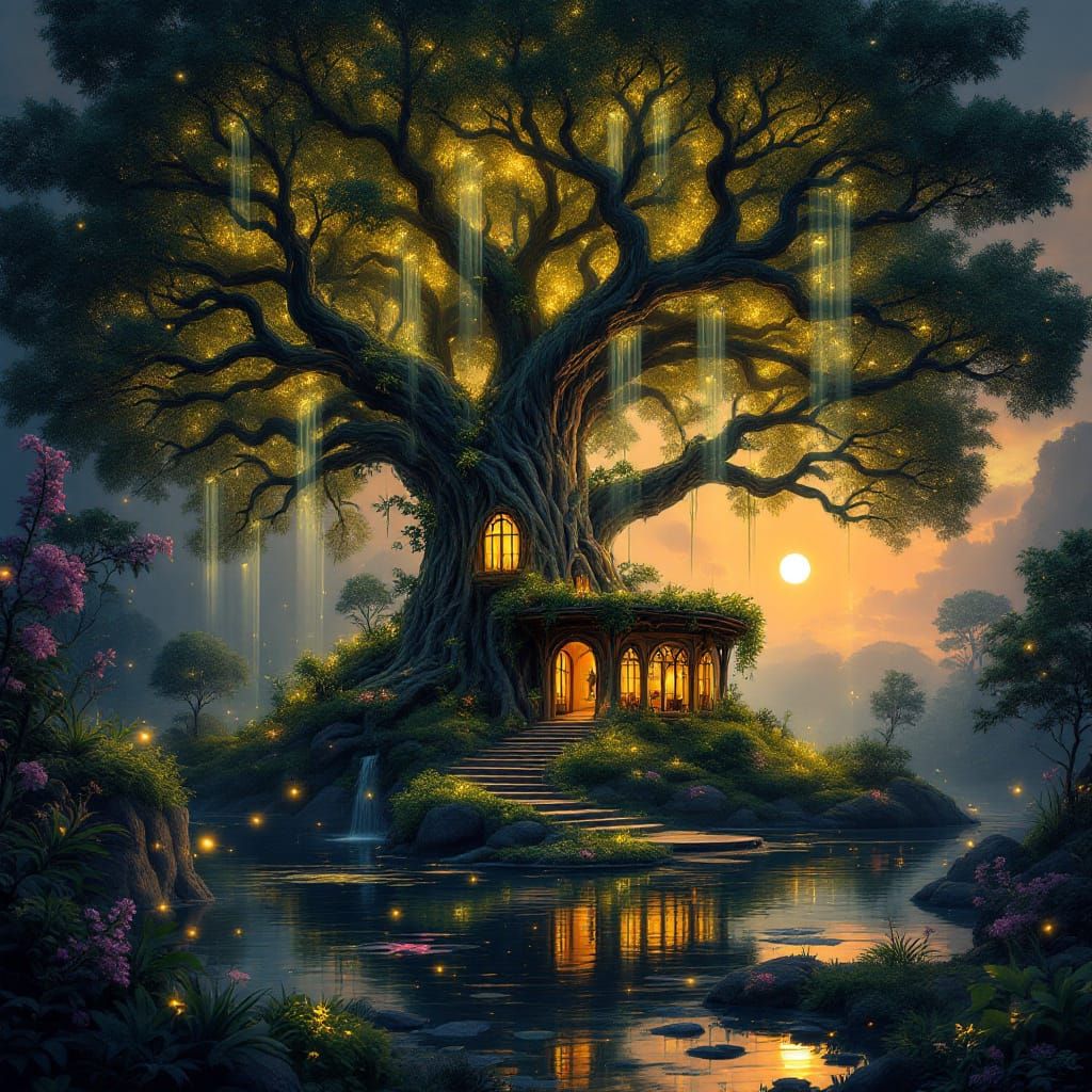 **The Luminous Haven of Elderglow**