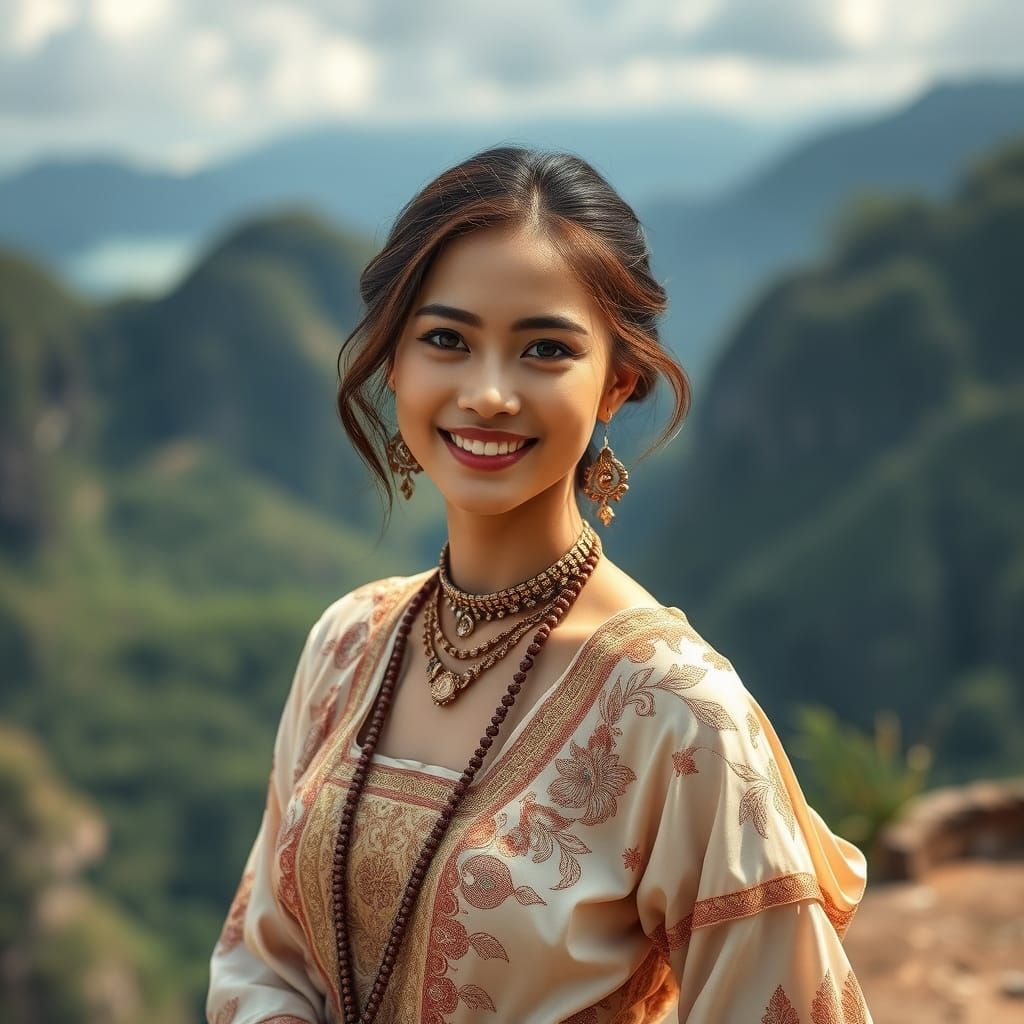 Indonesian beautiful woman