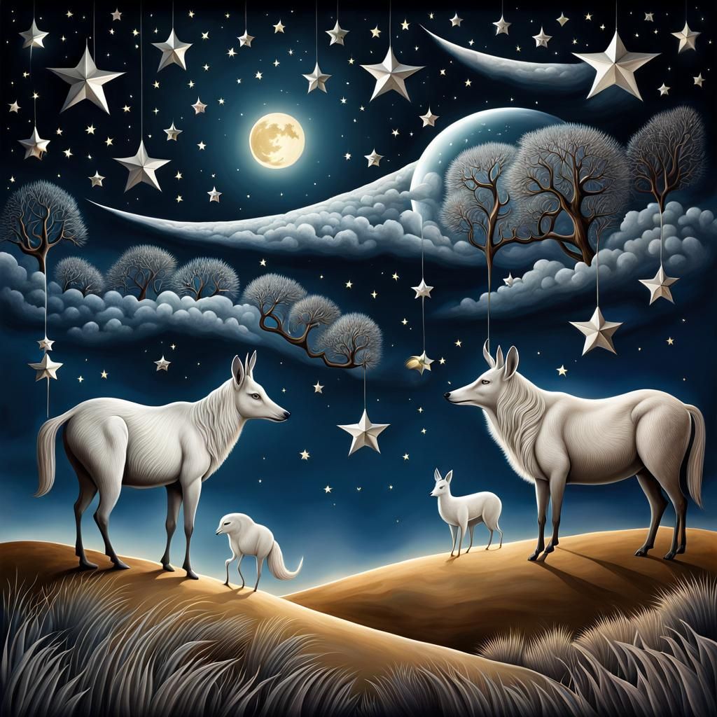 Animals Playing with Stars: Surrealism in Peca Art
