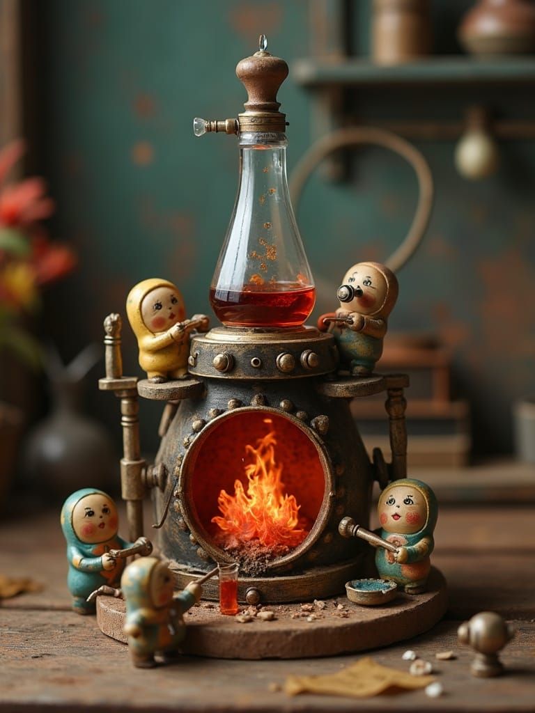 Cutaway Matryoshka Tiny Lab