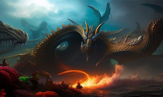 massive sea serpent in server weather