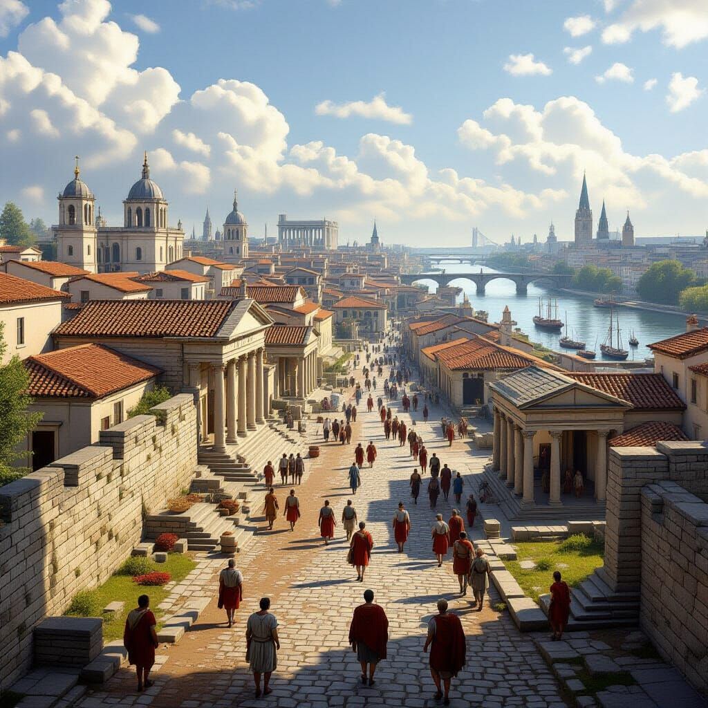 Londinium: A Roman City Reconstruction