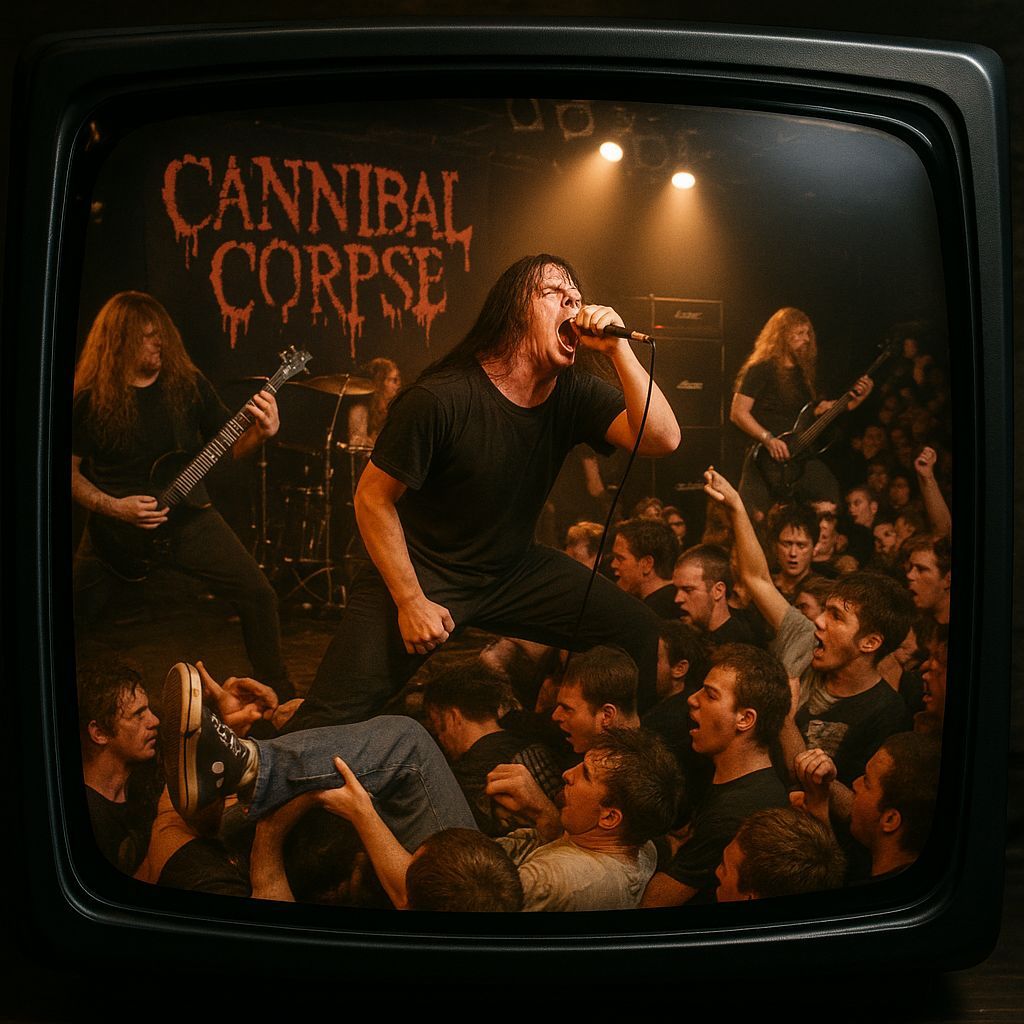 Cannibal Corpse Live Performance in 1996