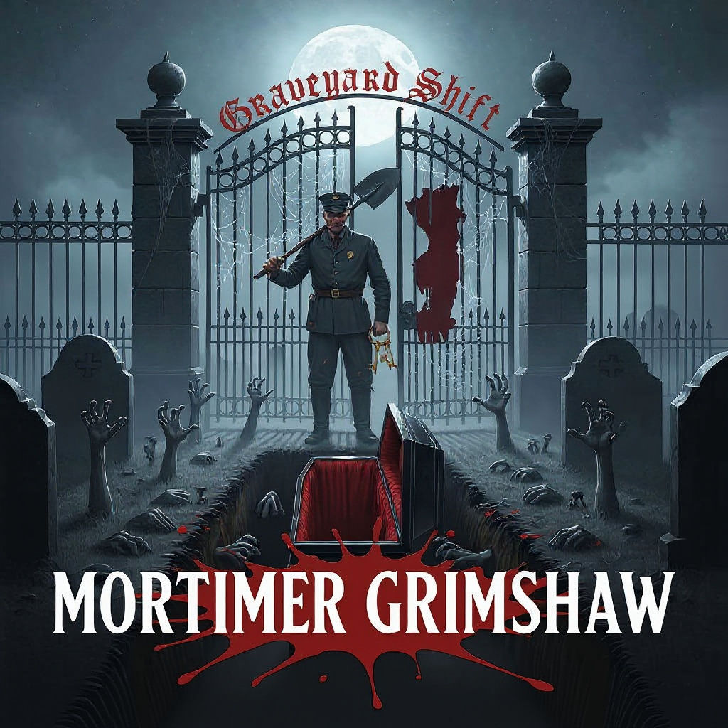 Vintage Horror Film Poster: Graveyard Shift