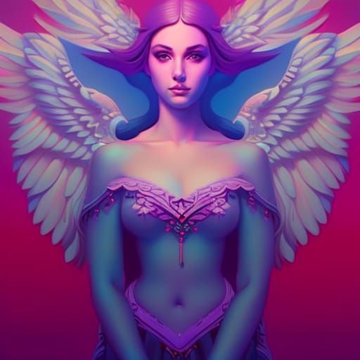 Hyperrealistic Fantasy Art: Depiction of a God