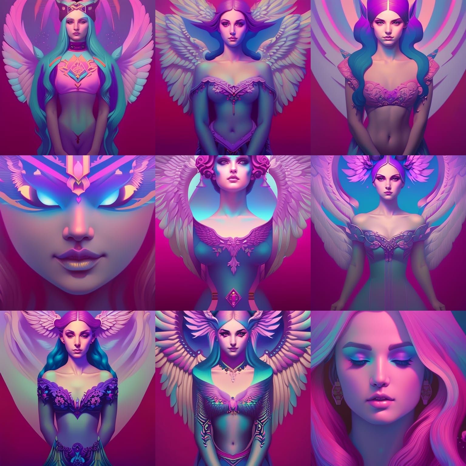 Hyperrealistic Fantasy Art Depiction of a God