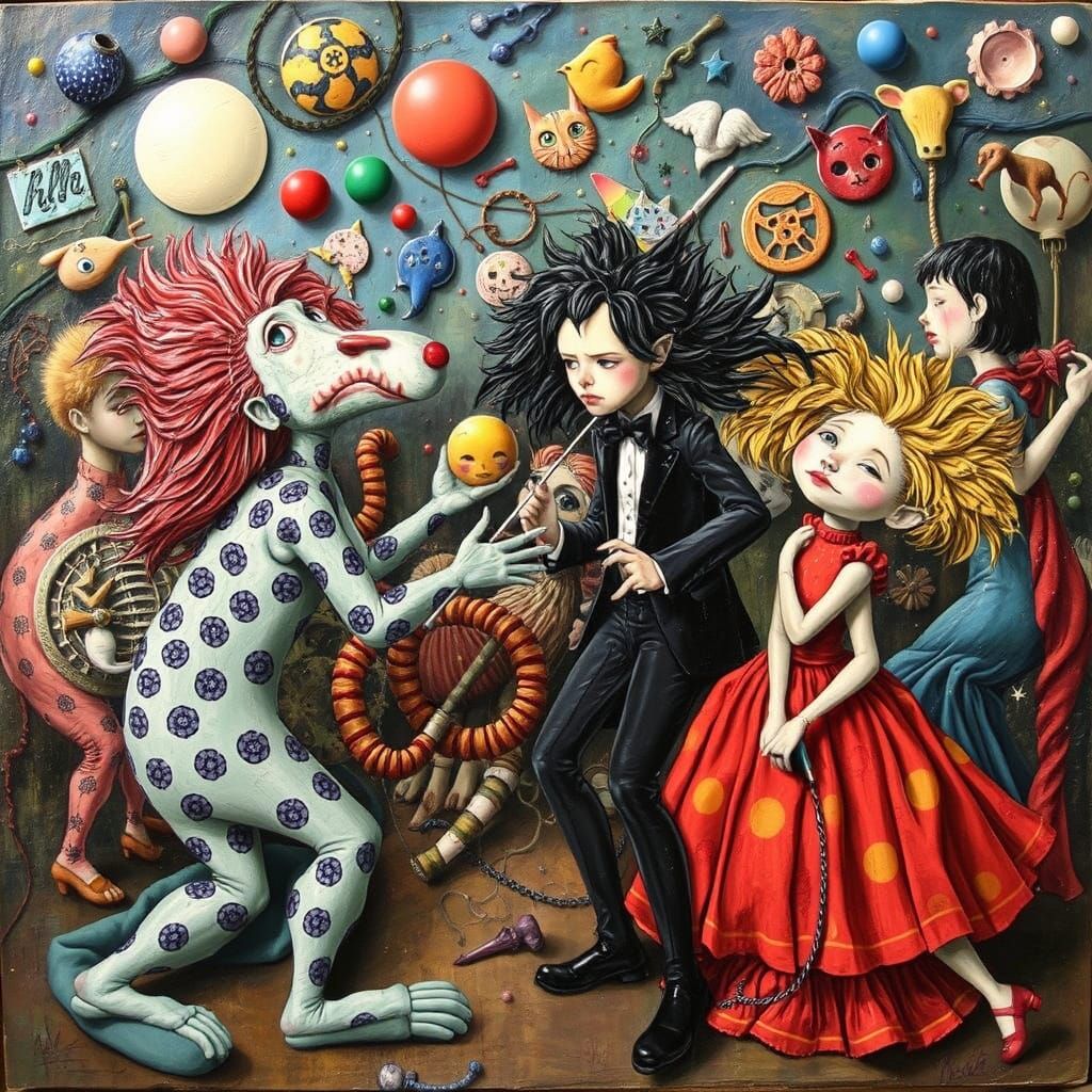 Dark Surrealism Inspired by Garcia and Jean