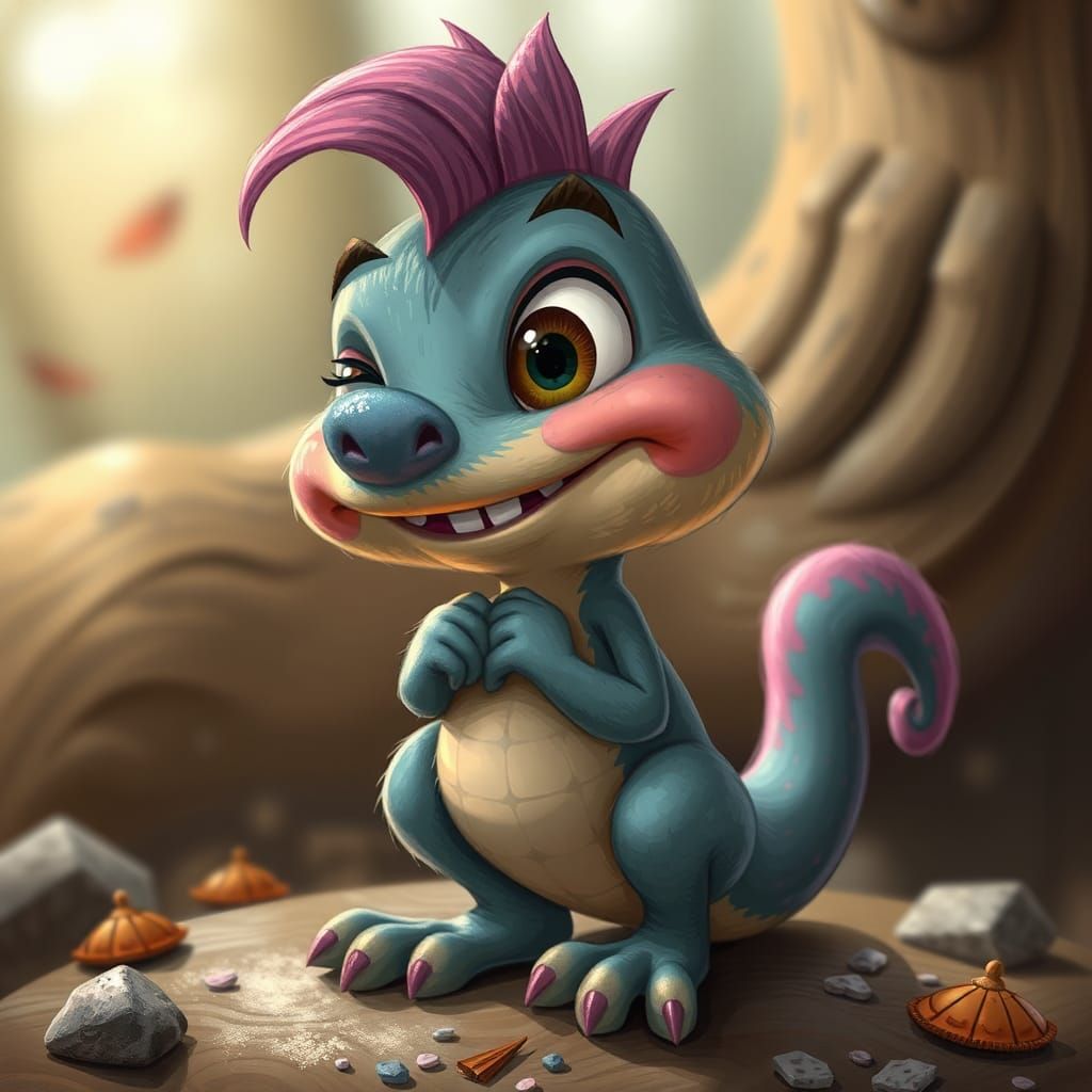 AI Interpretation of a Squiffle