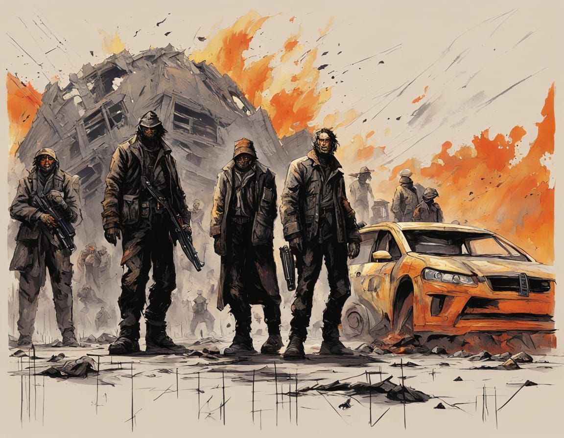 Survivors Stand Ready Against Apocalypse in Gritty, Post-Apo...