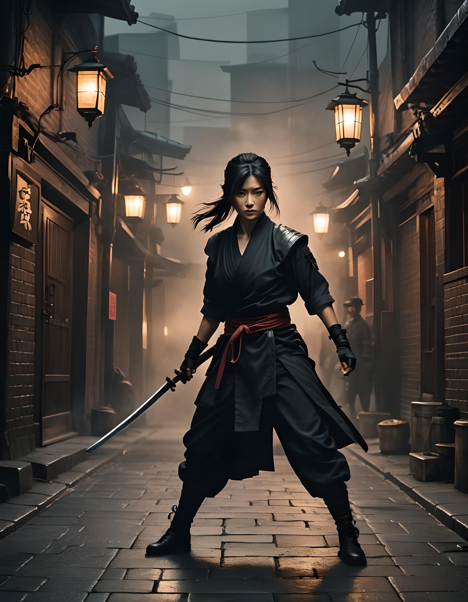 A female ninja
