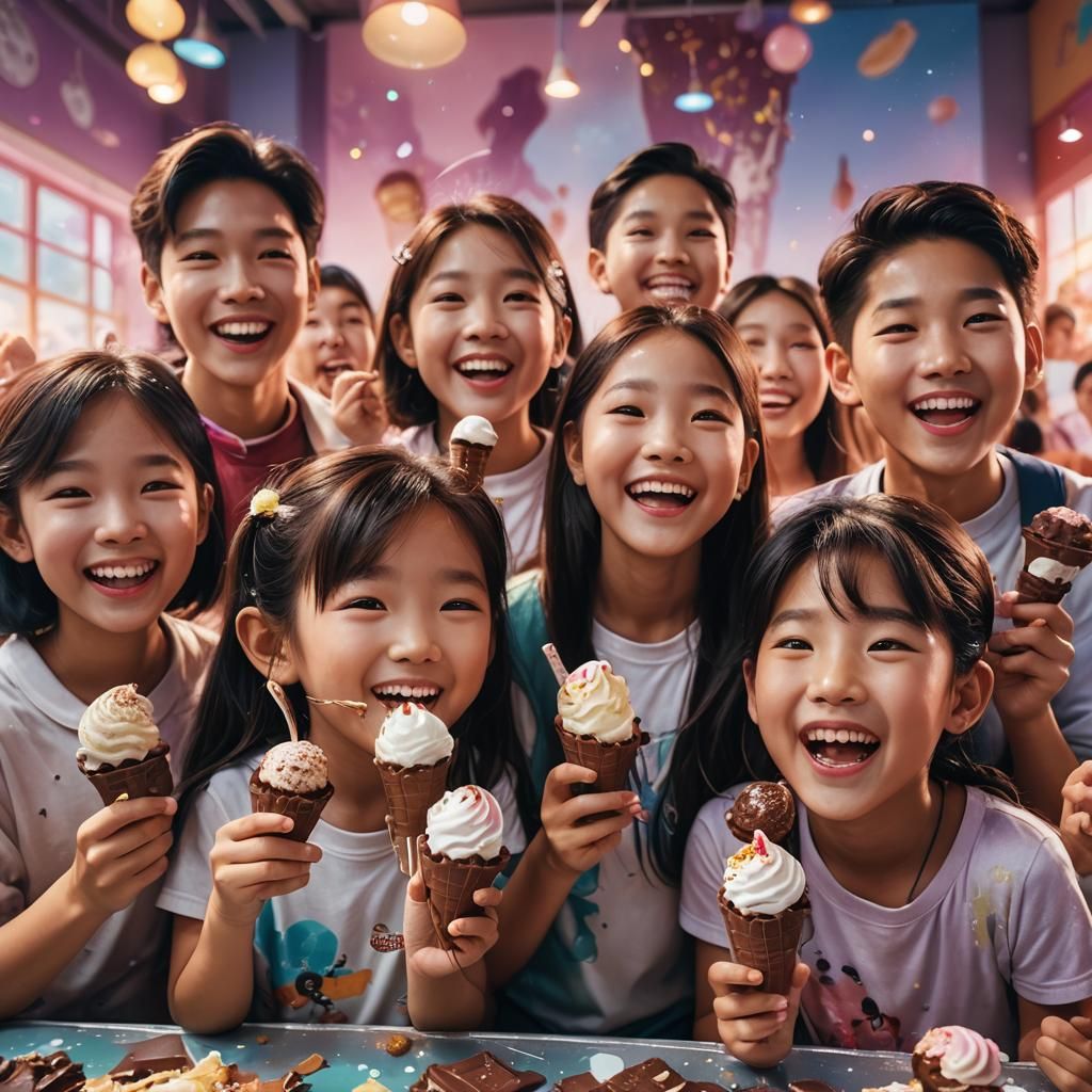 Hong Kong Students' Dream Ice Cream Classroom