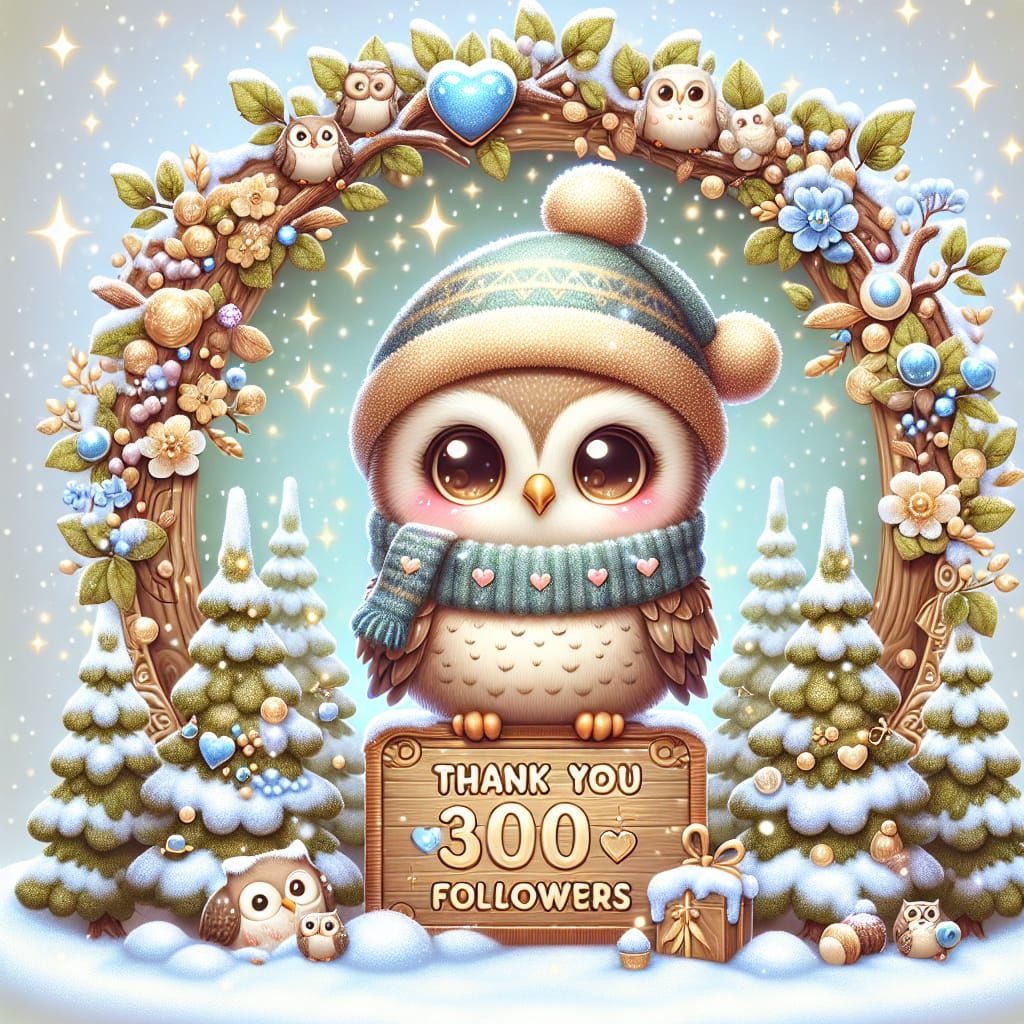 β¨ Thank You for 300 Followers π¦π