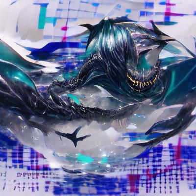 AI's Interpretation of Leviathan