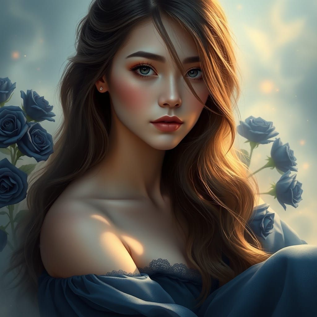 Enchanted Navy Goddess