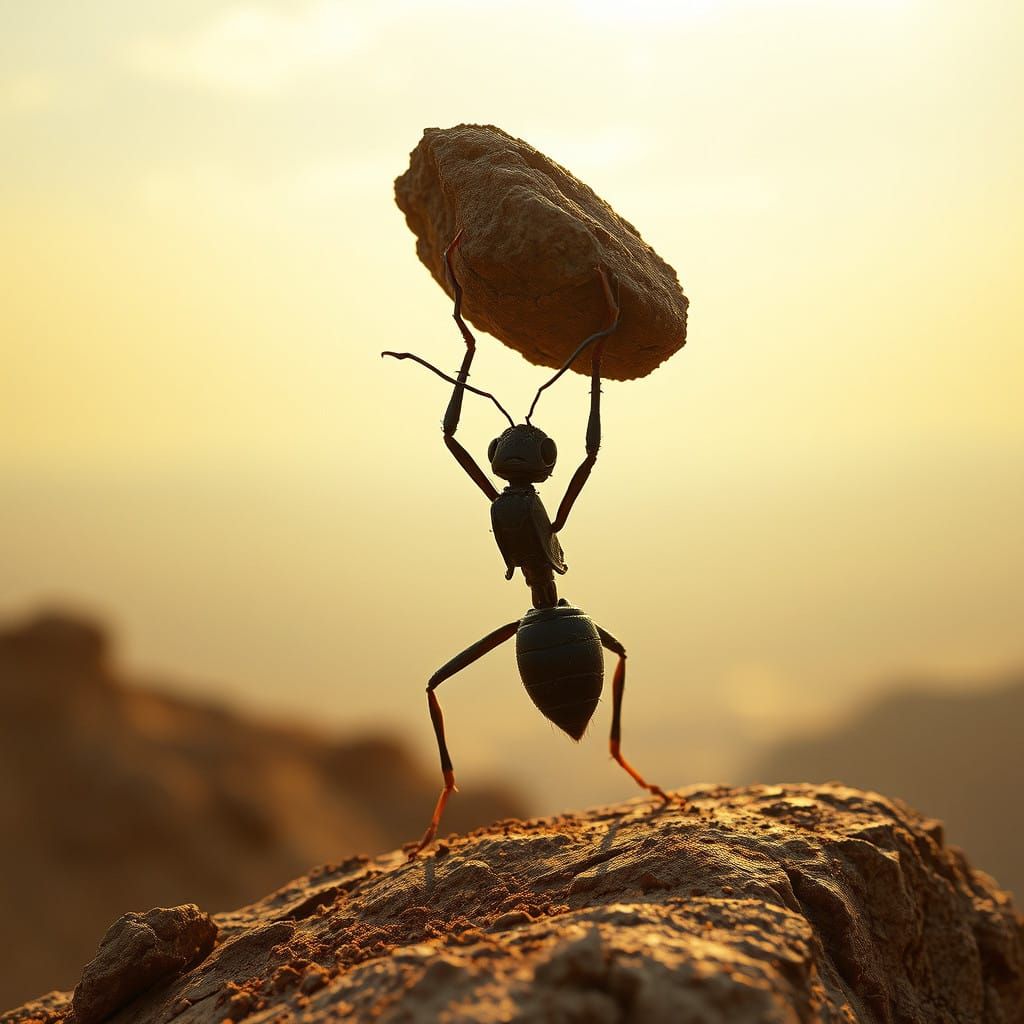 Majestic Ant Triumphs in Cinematic Landscape