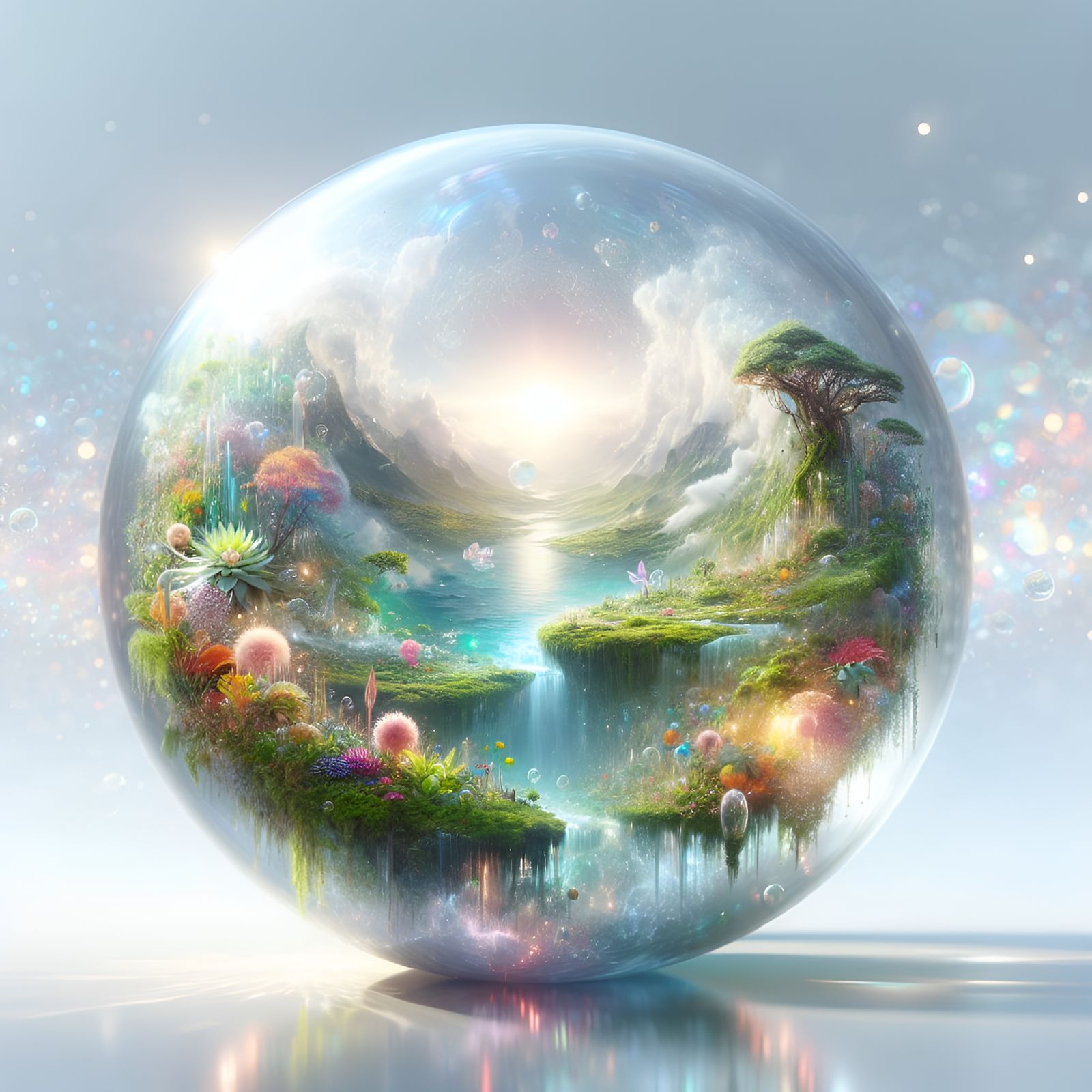 Crystal Ball Reveals Fantasy Ecosystem