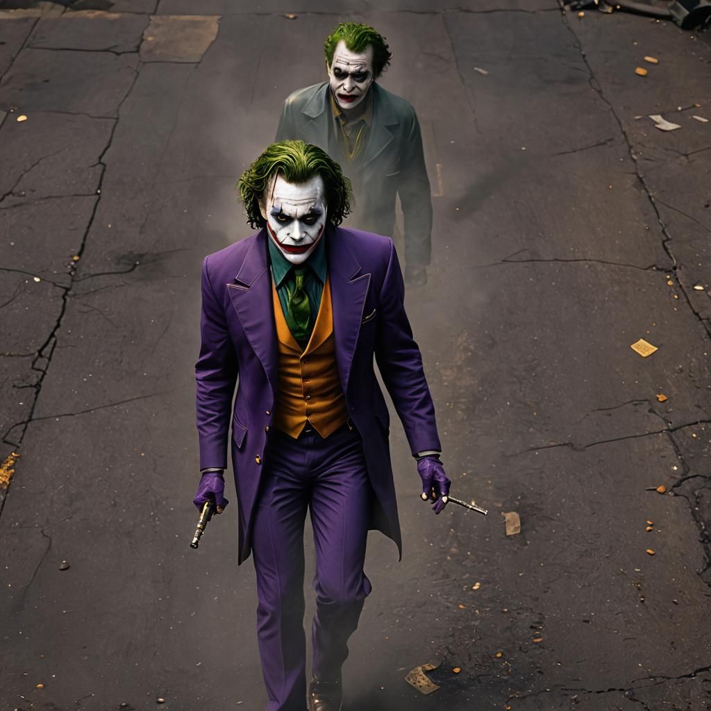 The Joker: Detailed Matte Painting in 8K