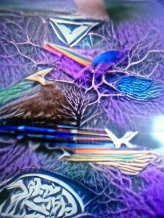 Geometric Eagles and Tree of Life in Spectrum Gradient
