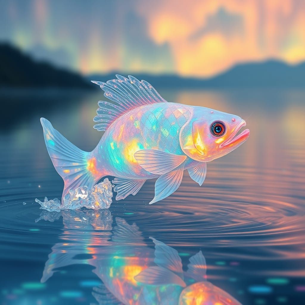 Opalescent fish