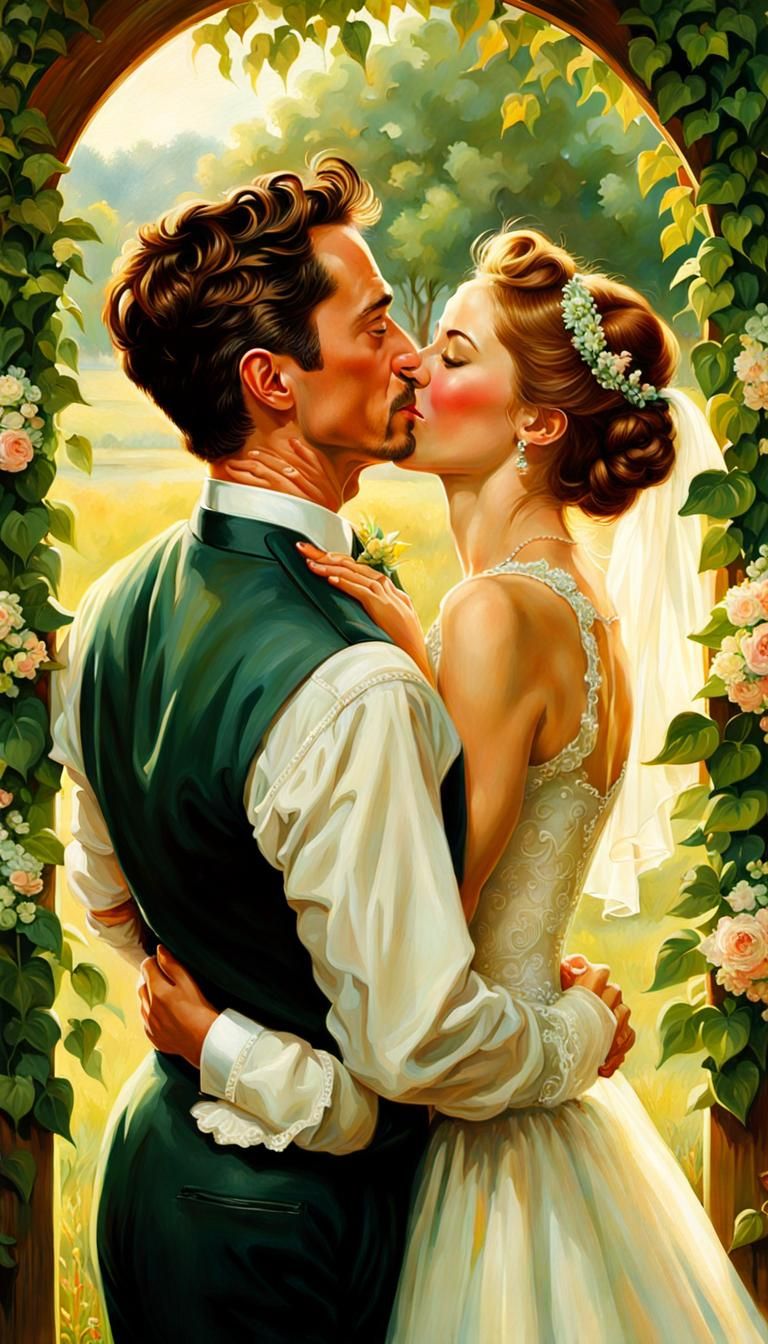 Robert Downey Jr. Photobombs Wedding in Americana Style