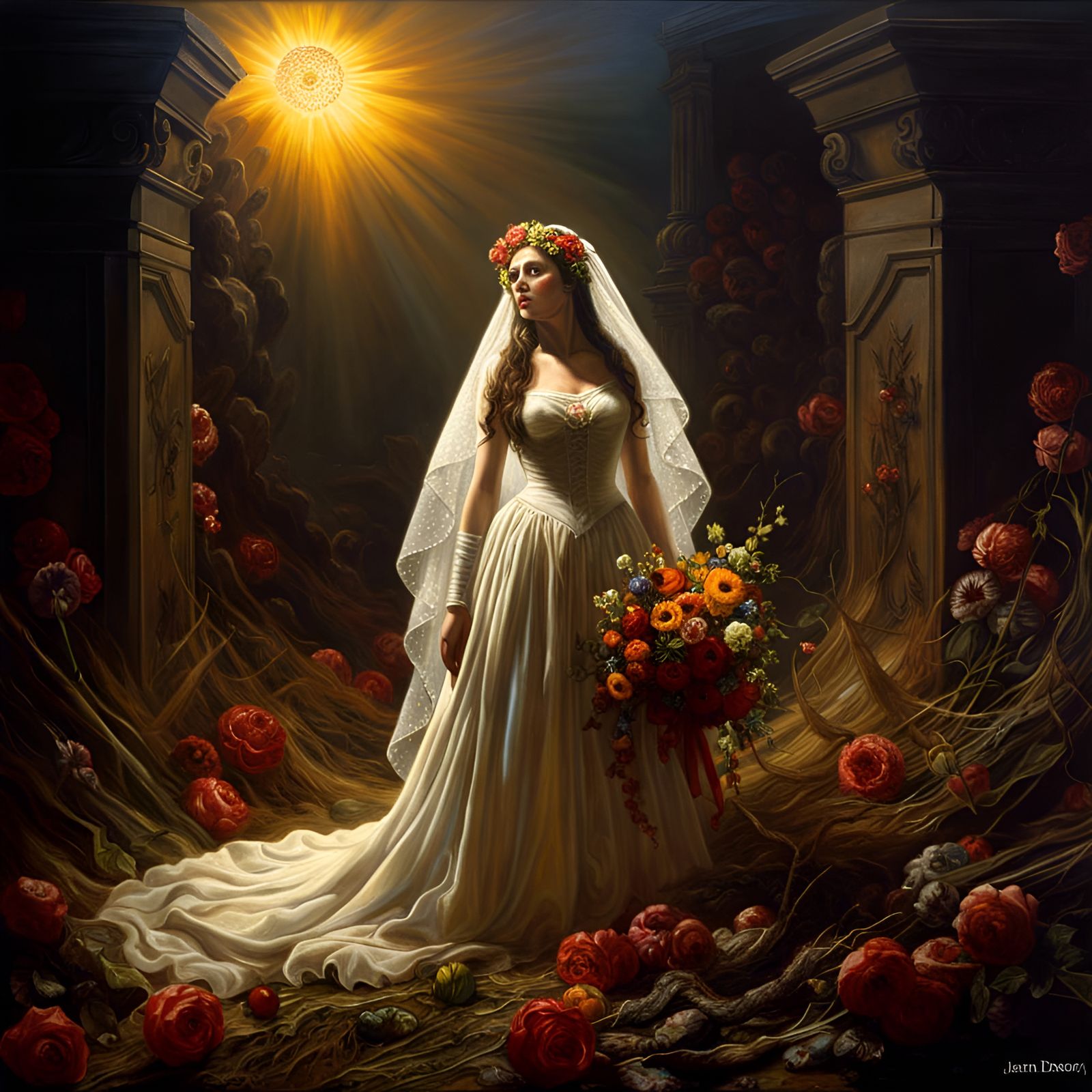 As The Bride Withers