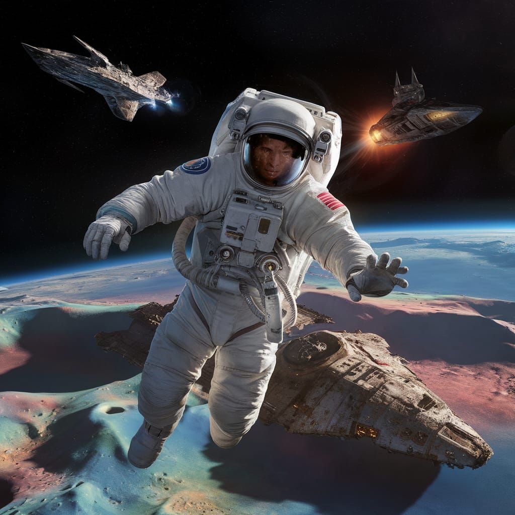 Astronaut Stranded on Alien World Awaits Rescue in Stunning ...