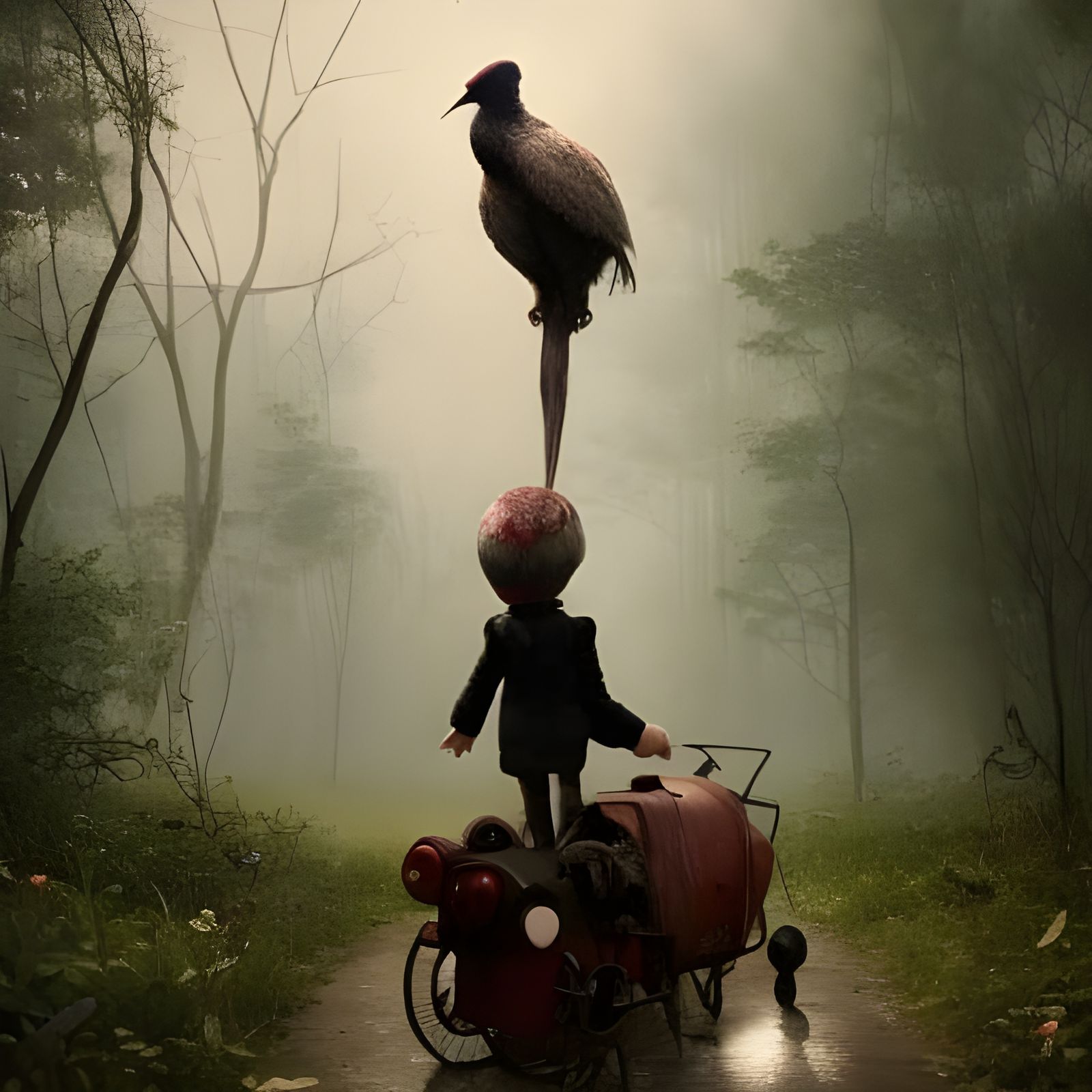 Ultra-Realistic Modern Computer in Detailed Bokeh Photograph...