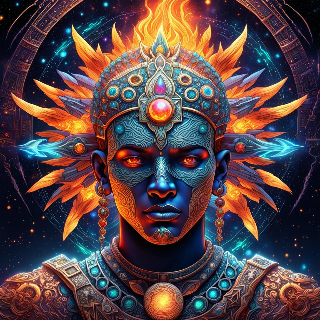 Jewelcrafter, making intricate rings and necklaces to sell. Fire blazing. Weapons. Intricate designs.