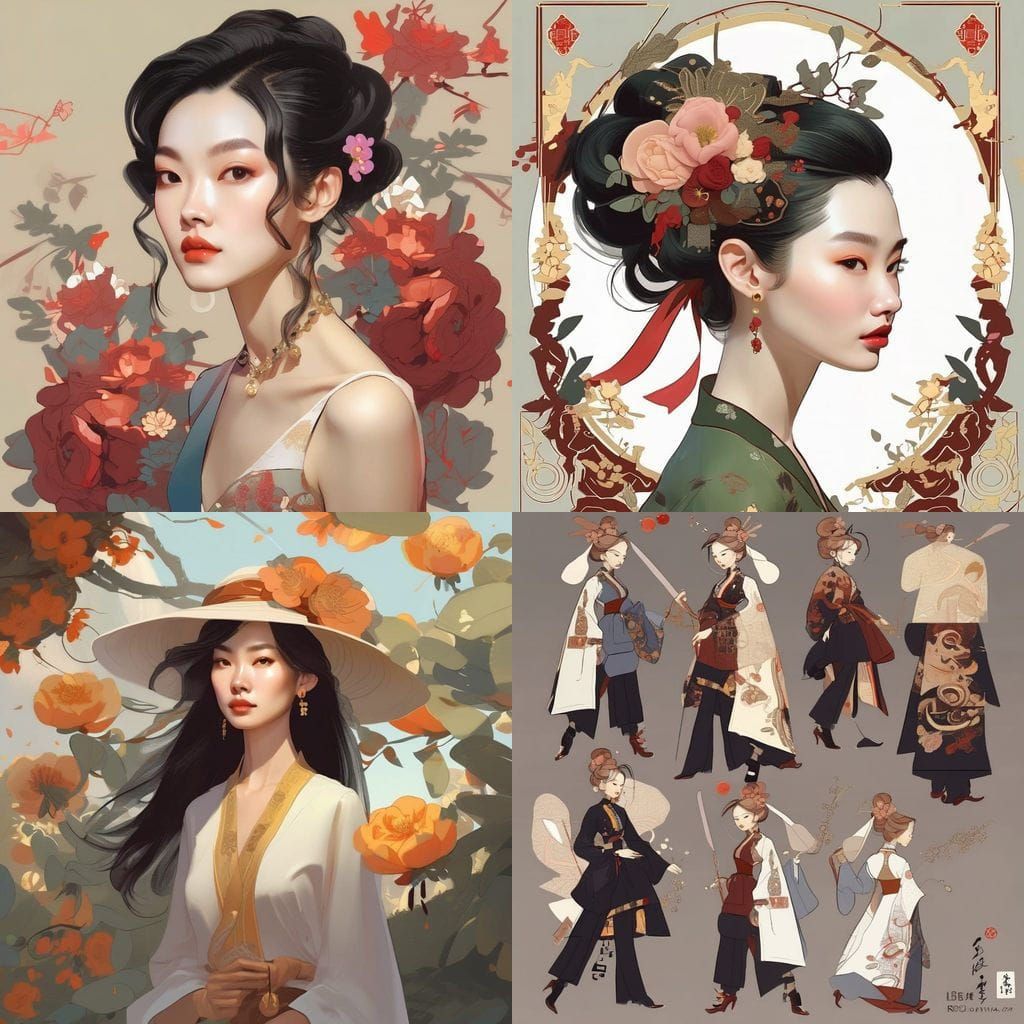 Dreamlike Fantastical Scenes in Watercolor