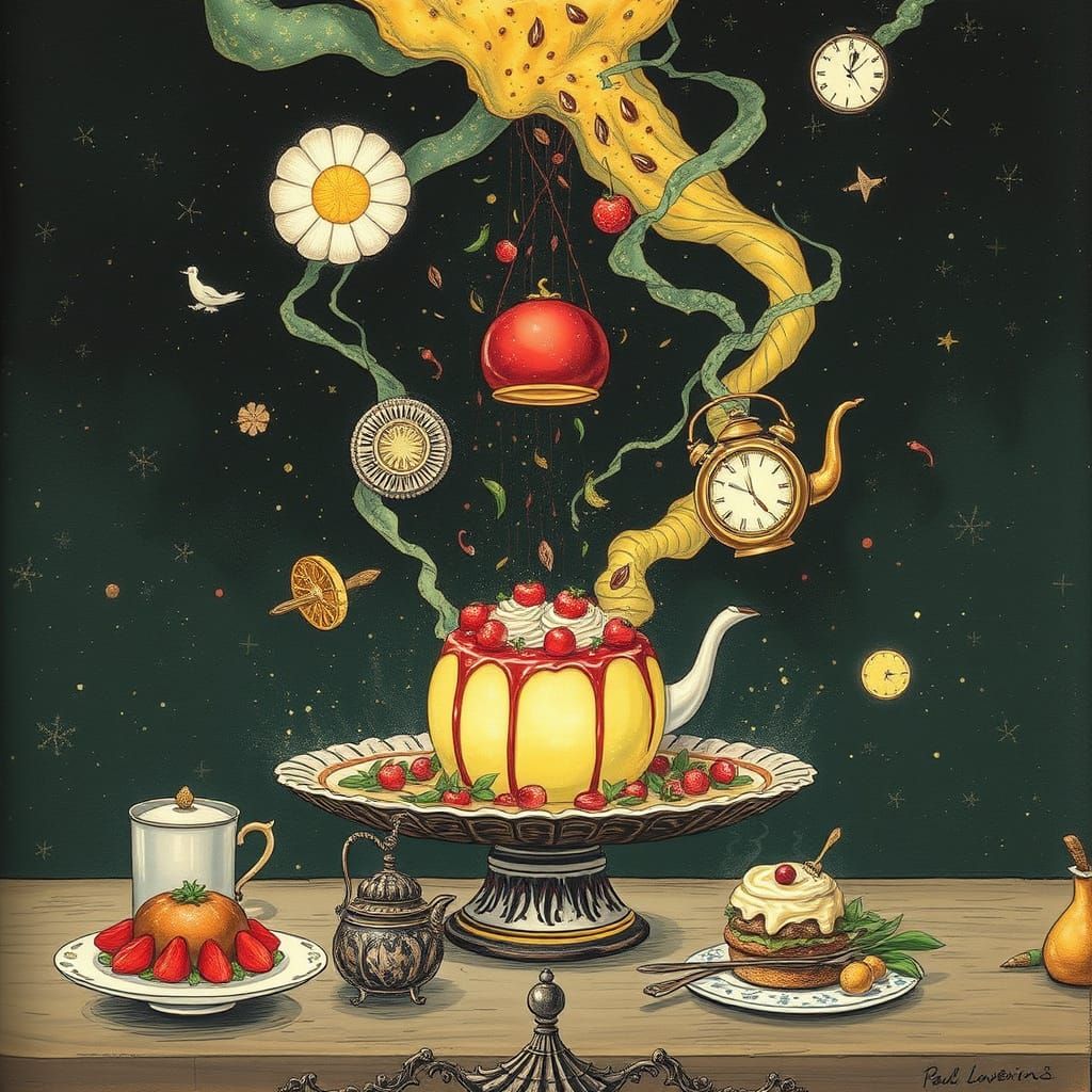 Magical Food Creations: Levitating Feasts and Glowing Desser...