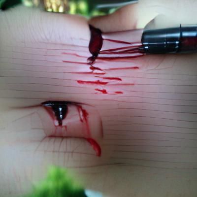 Bleeding Tears: A Stark Visual