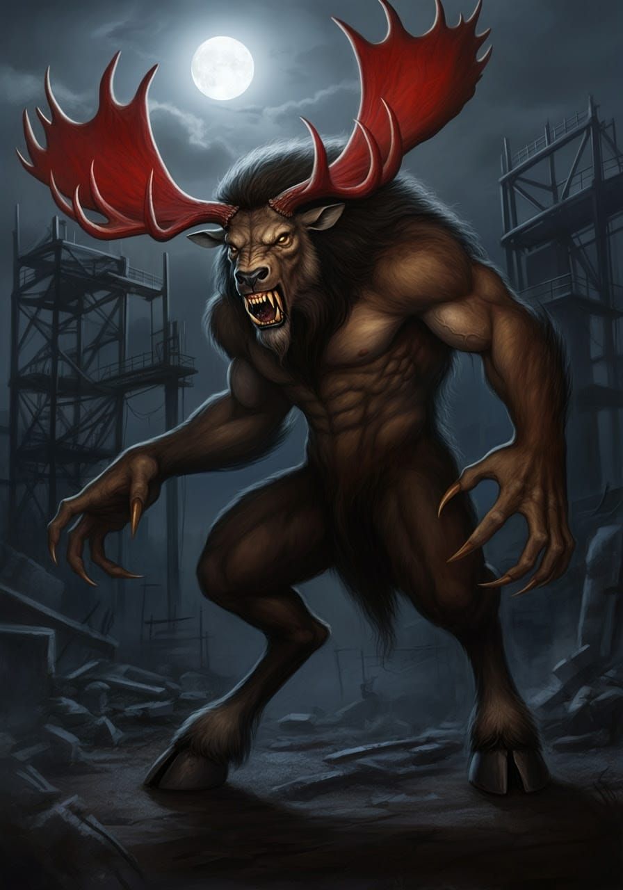 Goode, the Therian werehybrid of the Long Past Dues novel in...