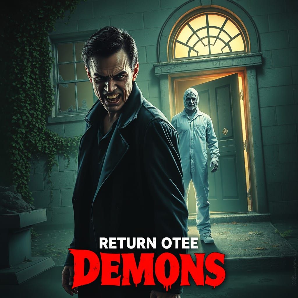 Twin Brothers of Terror in a Haunting Abandoned Asylum