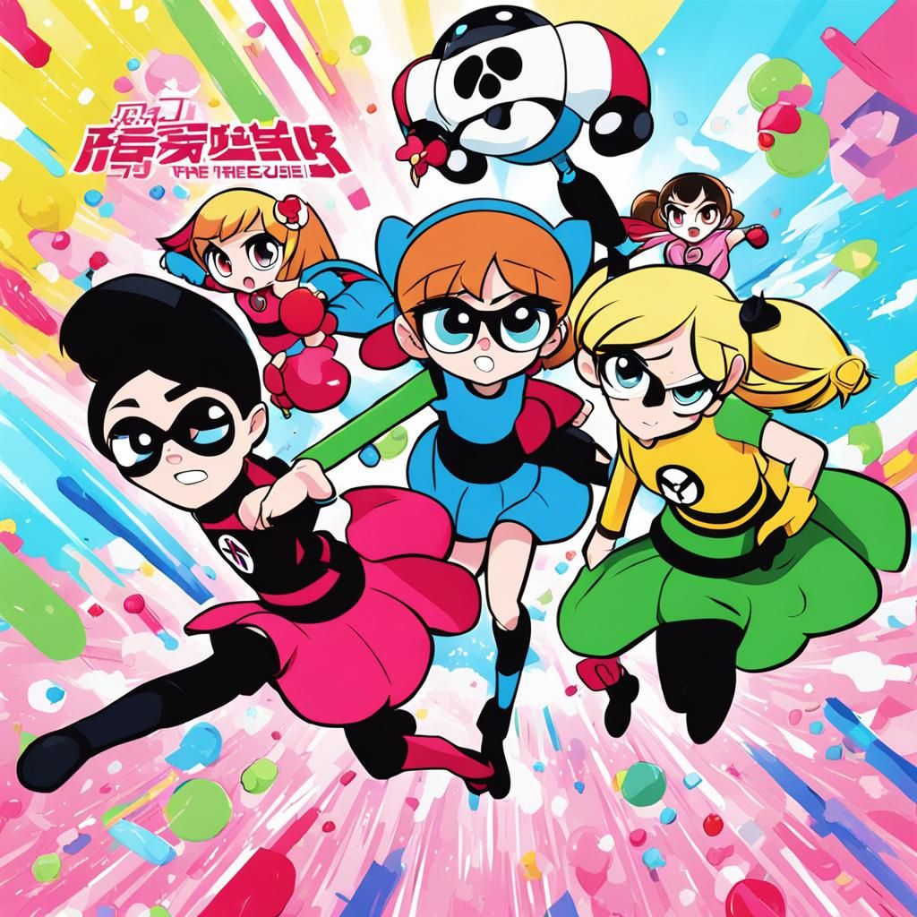 Powerpuff Girls Anime Rescue Mission