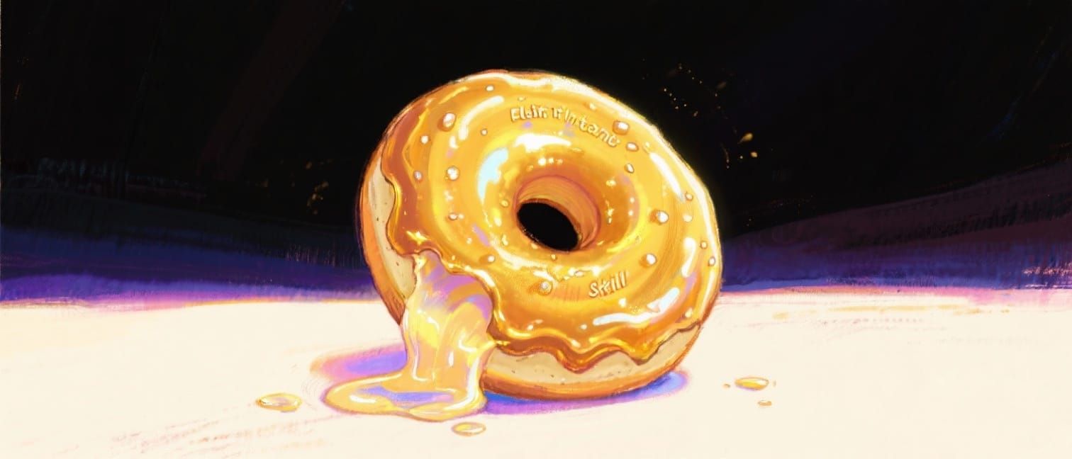 Golden Doughnut Elixir Grants Mundane Skill Mastery