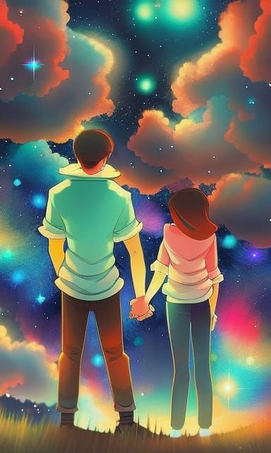 Lovers in a Beautiful Night v12