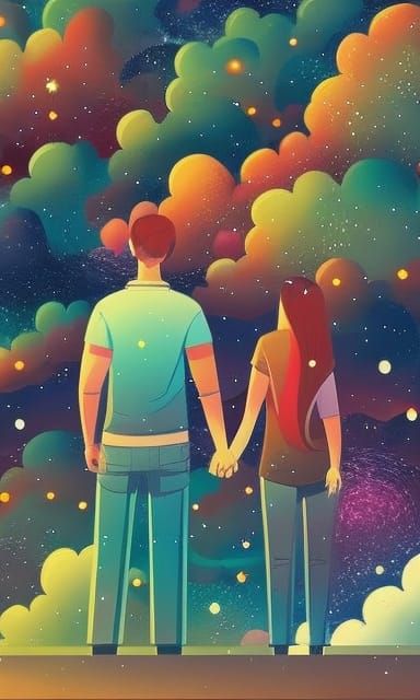 Lovers in a Beautiful Night v14