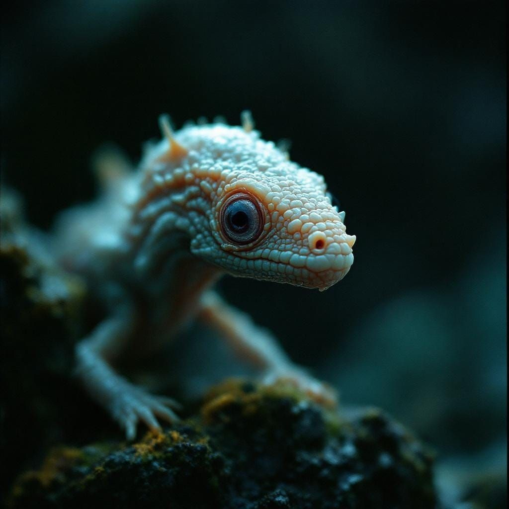 Alien Species in National Geographic Documentary Style