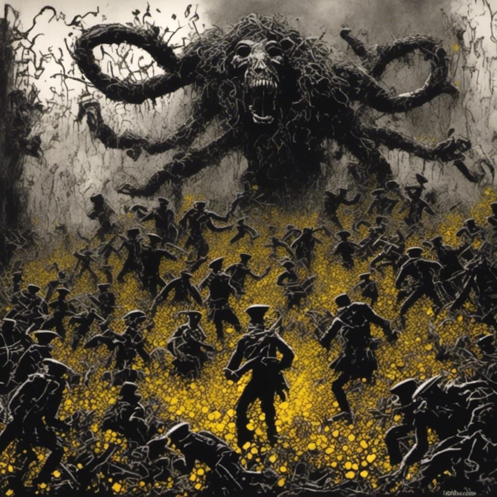 Pirate Treasure in Graffiti Art Style