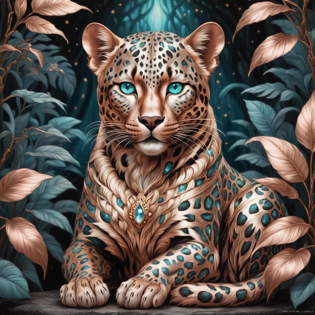 Leopard π Place 18th/343. 3.43 out of 5 - The 22nd #Caturday Challenge hosted by Doublecrash