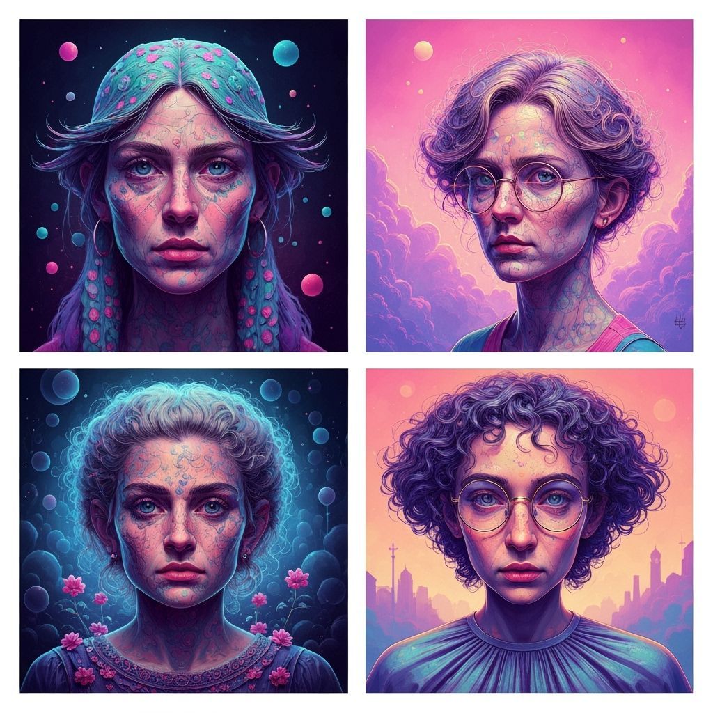 Classroom Inside Brain: Hyperrealistic Digital Art