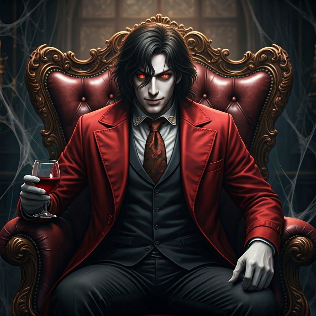 Vampire in Gothic Luxury