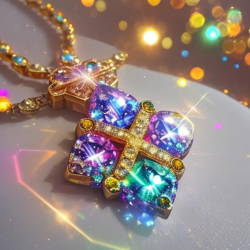 Golden Orb with Swarovski Crystals: Glamorous Masterpiece