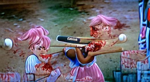 beat that boy with a bat!