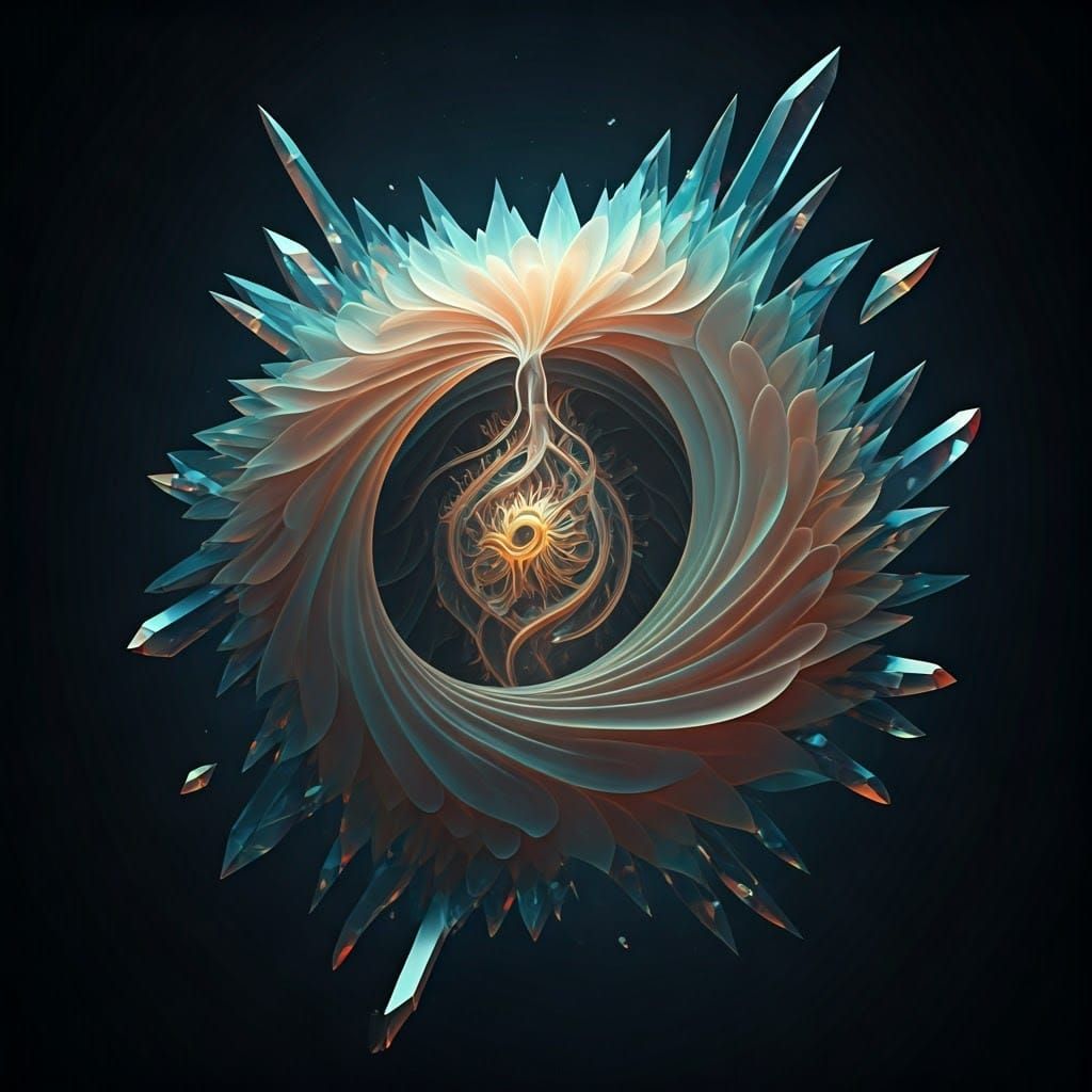 Dreamlike Aesthetic of Shattered Luminance