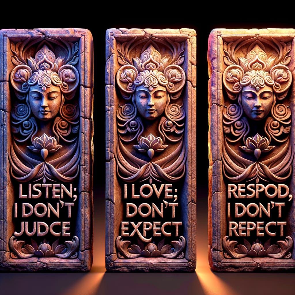 Stone Mantras: Listen, Love, Respond