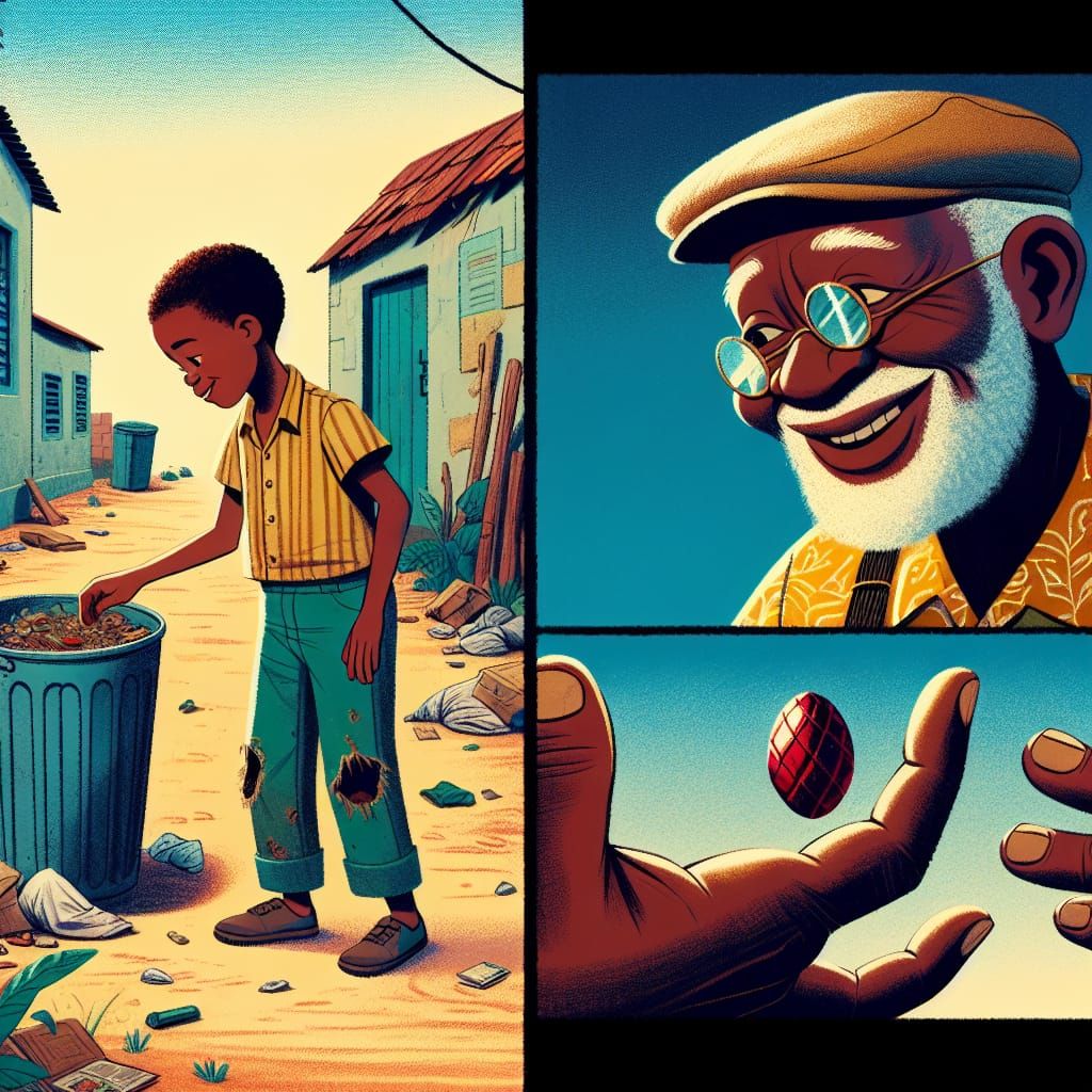 Samuel's Magic Bean Adventure in Guadeloupe